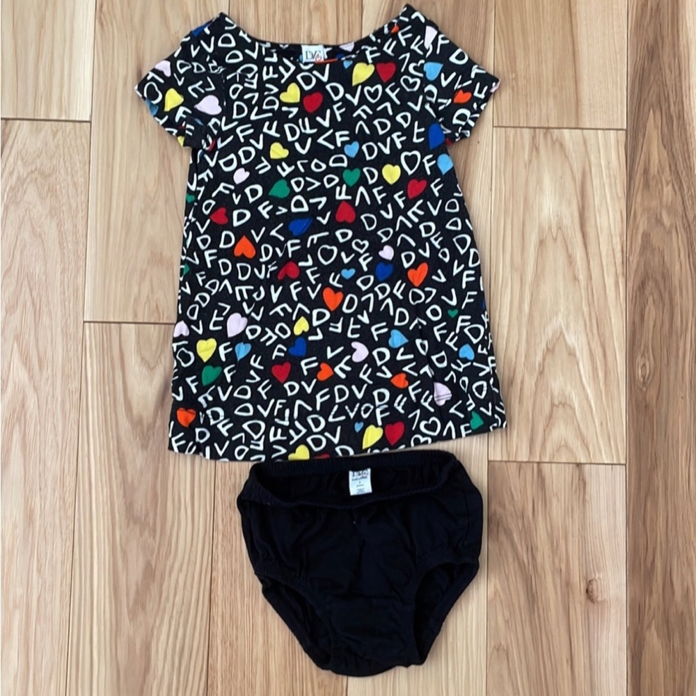 Baby Gap x DVF Dress/Tunic and Undies Set, size 2T